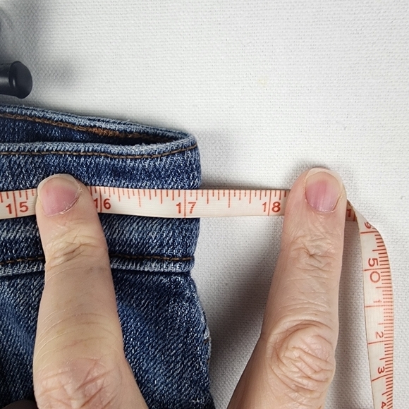 Eileen Fisher Straight Leg Jeans Size 10 Organic Cotton - Picture 3 of 6